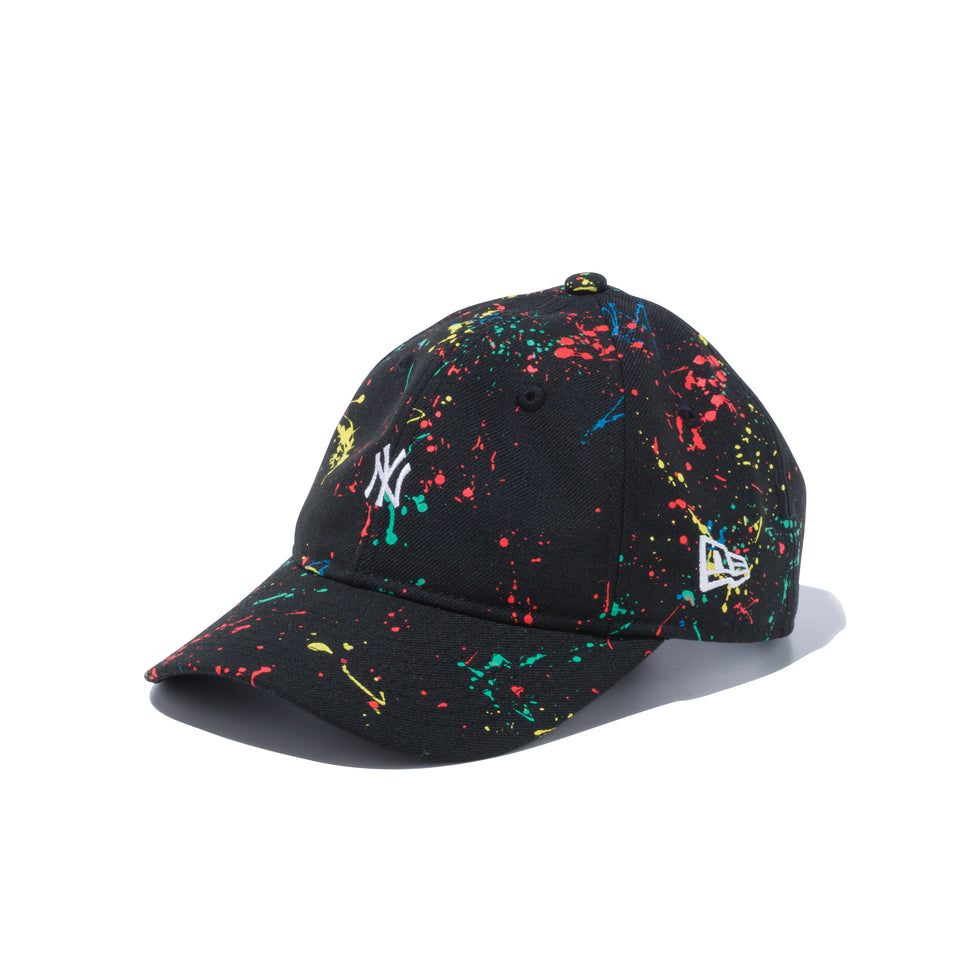 Youth 9TWENTY ニューヨーク・ヤンキース スプラッシュペイント ミニロゴ  ブラック