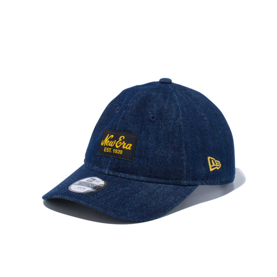 Youth 9TWENTY デニム ウーブンパッチ インディゴデニム