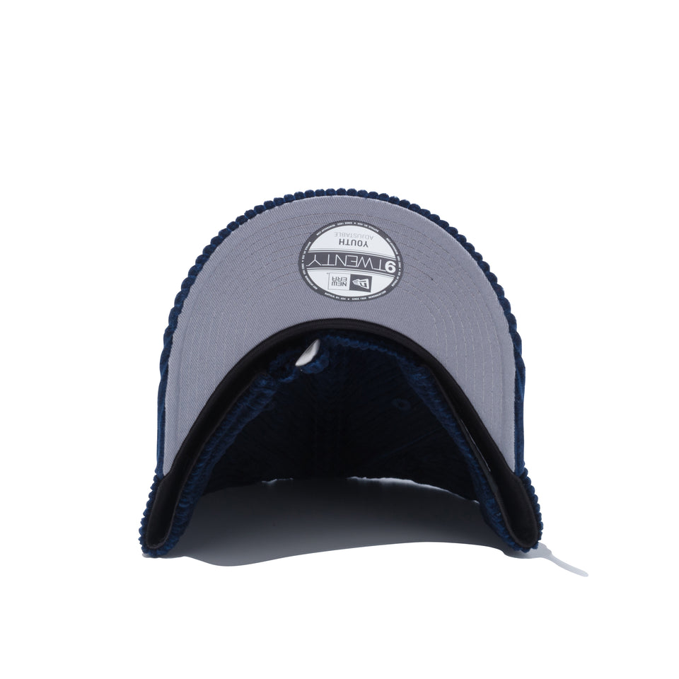 Youth 9TWENTY コーデュロイ New Era ネイビー × ラディアントレッド