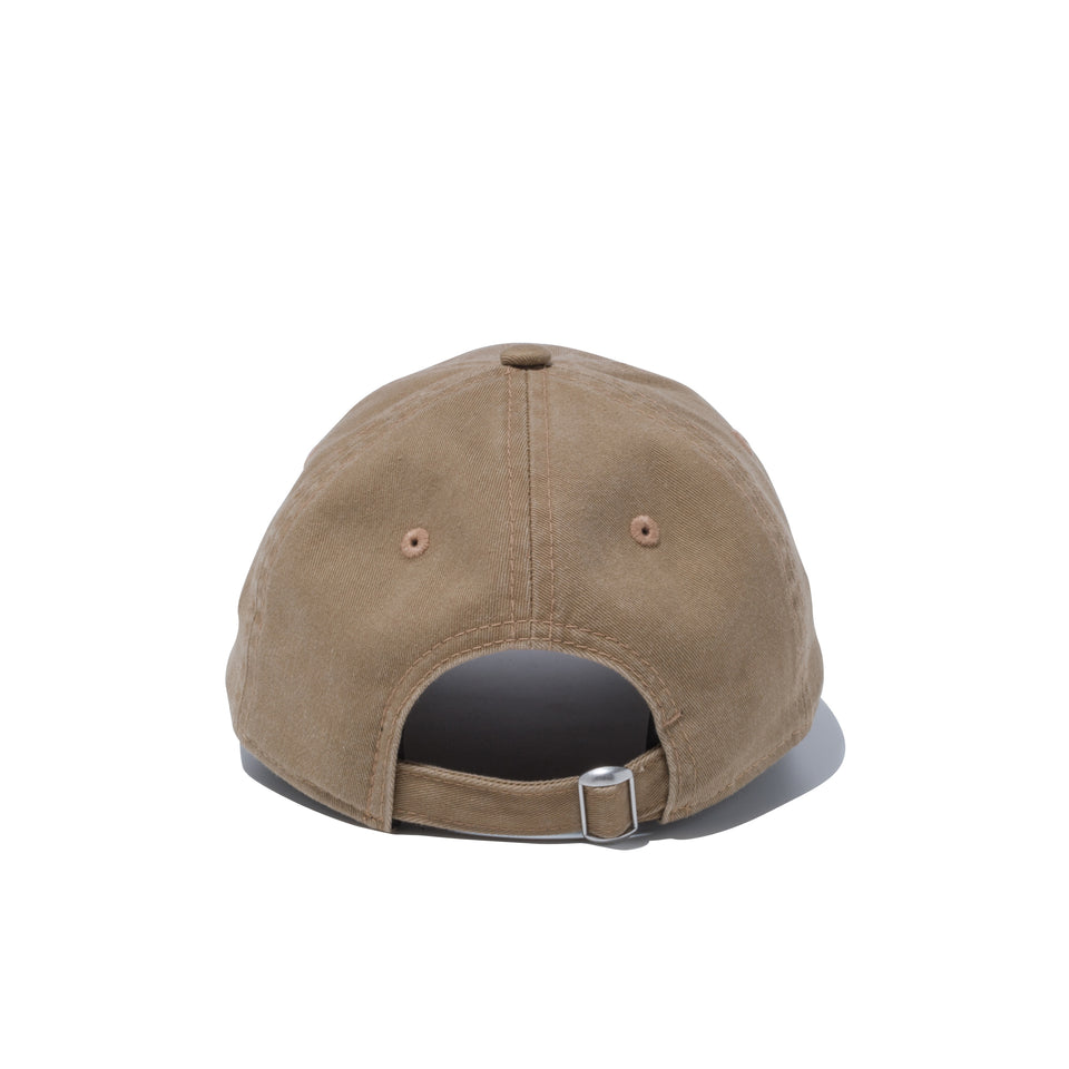 Youth 9TWENTY ビッグハンドエンブロイダリー NEW ERA カーキ × スノーホワイト