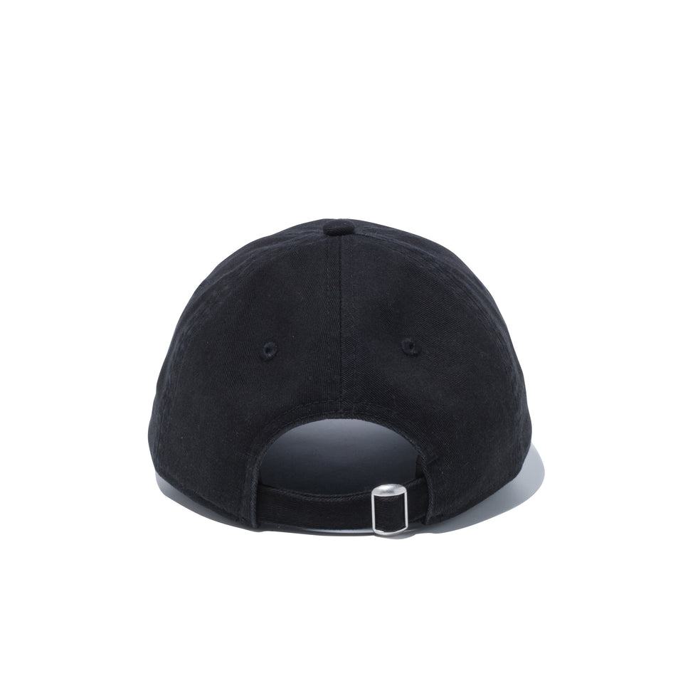 Youth 9TWENTY ビッグハンドエンブロイダリー NEW ERA ブラック × スノーホワイト