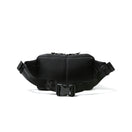 スクエア ウエストバッグ 7L ブラックサテン