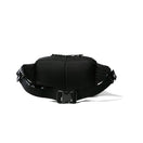 スクエア ウエストバッグ 7L ロゴテープ　ブラック