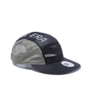 ジェットキャップ テック マルチメッシュ NEW ERA リフレクターロゴ ブラック / カーキ 【ニューエラ アウトドア】