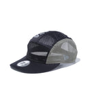 ジェットキャップ テック マルチメッシュ NEW ERA リフレクターロゴ ブラック / カーキ 【ニューエラ アウトドア】