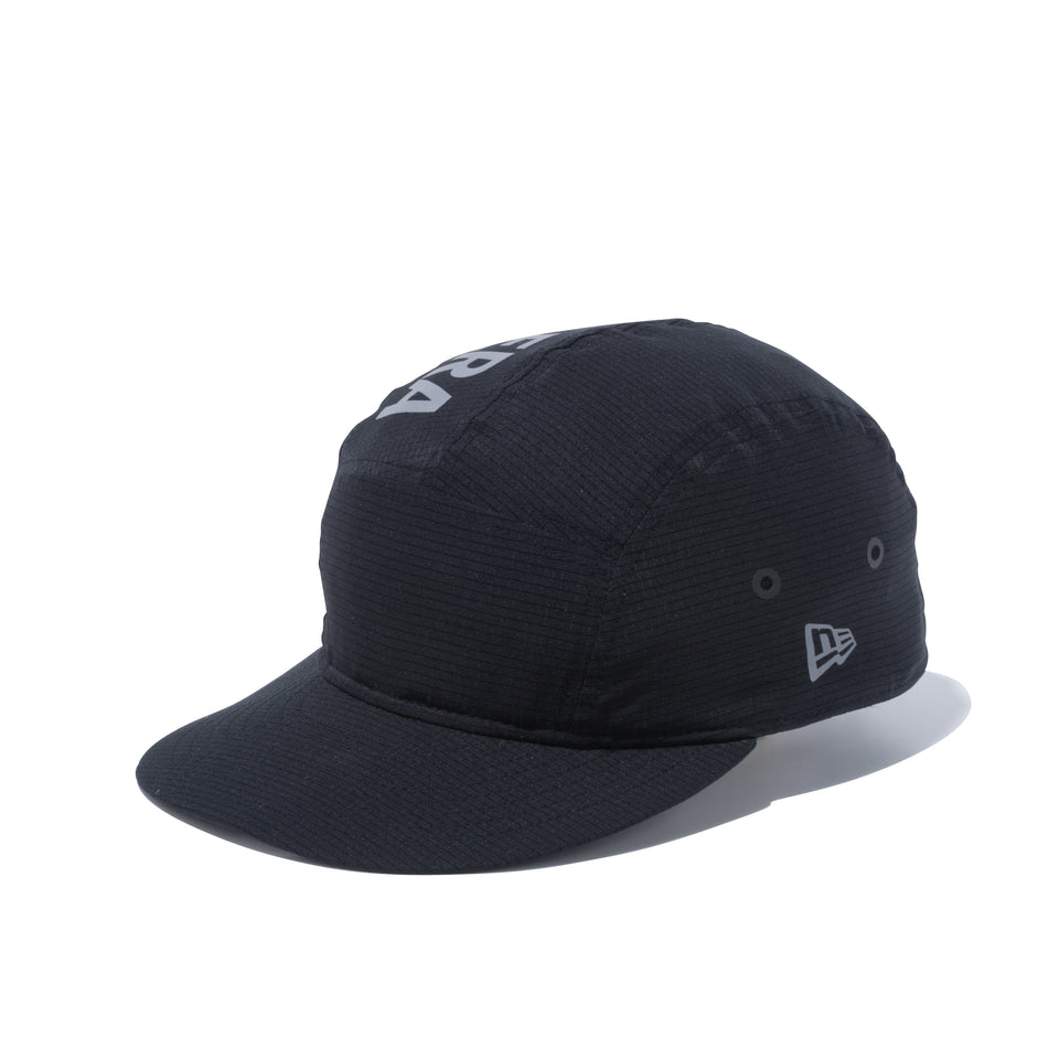 ジェットキャップ テックエアー NEW ERA リフレクターロゴ ブラック 【ニューエラ アウトドア】