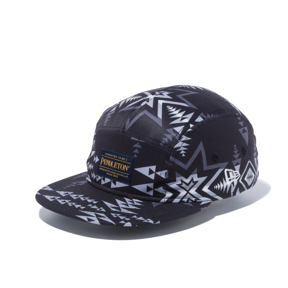 ジェットキャップ PENDLETON ペンドルトン Plains Star ブラック【ニューエラ アウトドア】