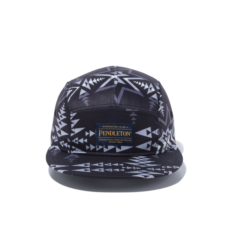 ジェットキャップ PENDLETON ペンドルトン Plains Star ブラック【ニューエラ アウトドア】