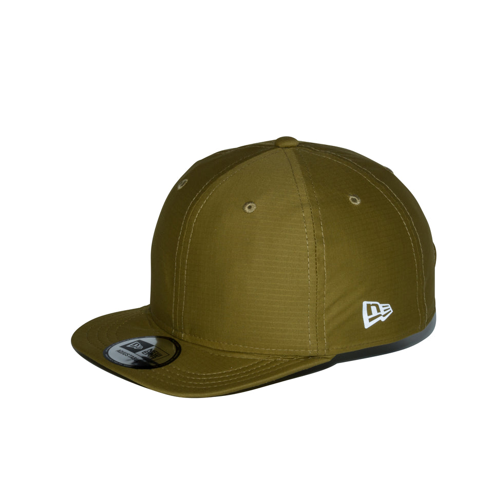 バイクキャップ テック ストレッチ NEW ERA リフレクターロゴ カーキ 【ニューエラ アウトドア】