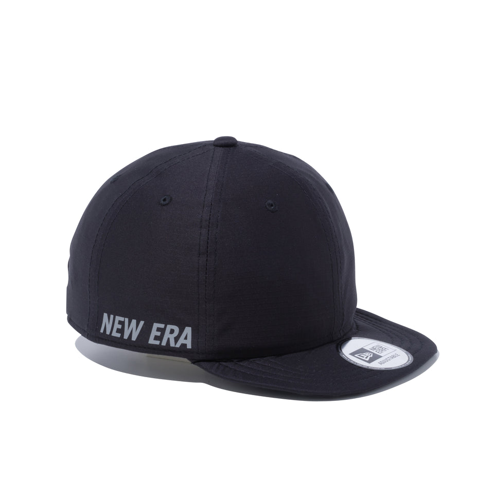 バイクキャップ テック ストレッチ NEW ERA リフレクターロゴ ブラック 【ニューエラ アウトドア】