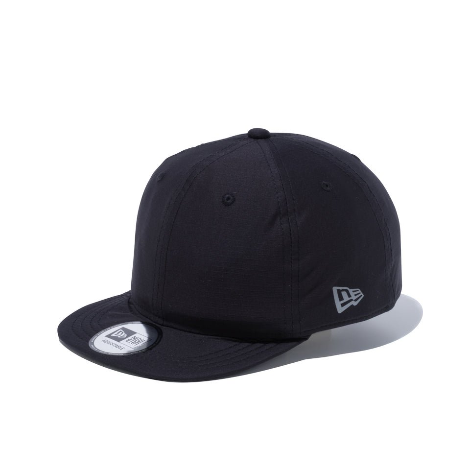 バイクキャップ テック ストレッチ NEW ERA リフレクターロゴ ブラック 【ニューエラ アウトドア】