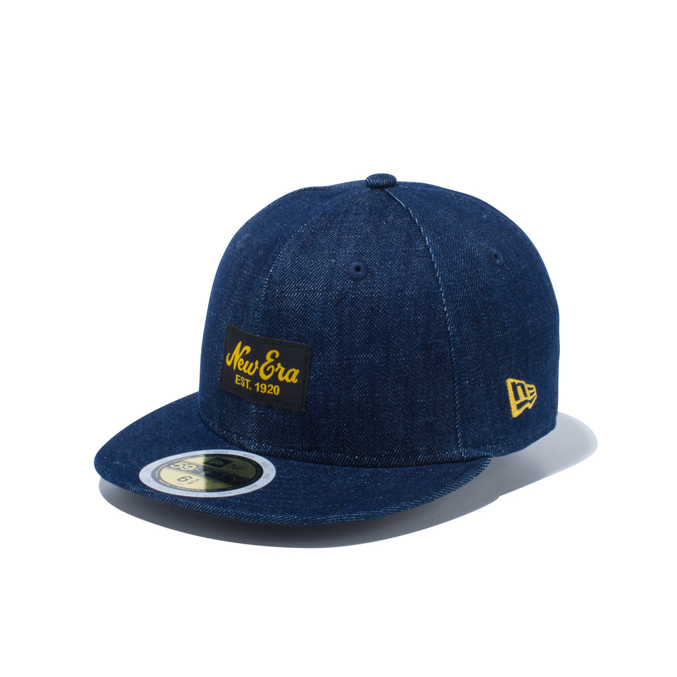 Kid's 59FIFTY デニム ウーブンパッチ インディゴデニム