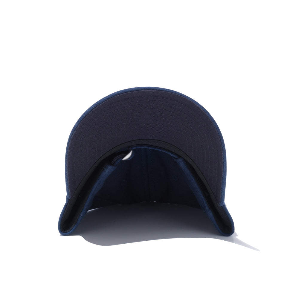 【ゴルフ】 WOMEN'S 9TWENTY Small スウェット オールドロゴ ネイビー × スノーホワイト