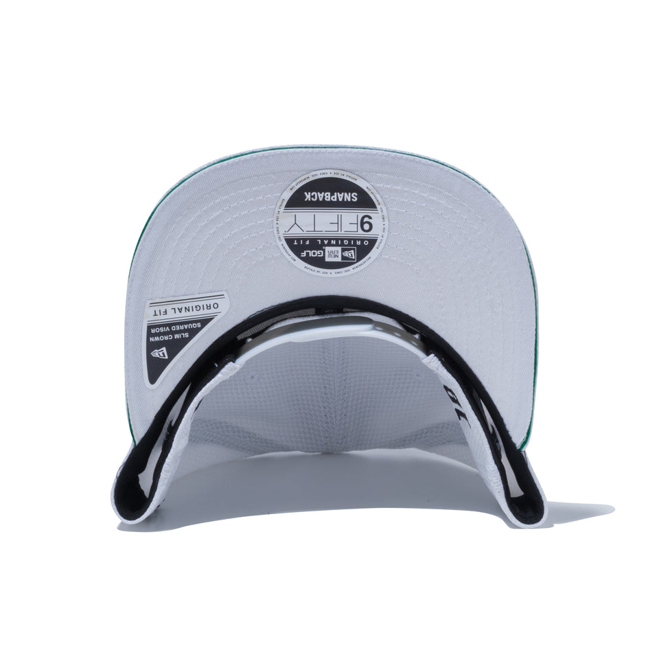 【ゴルフ】 9FIFTY Original Fit ダイアモンドエラ アーチロゴ ホワイト