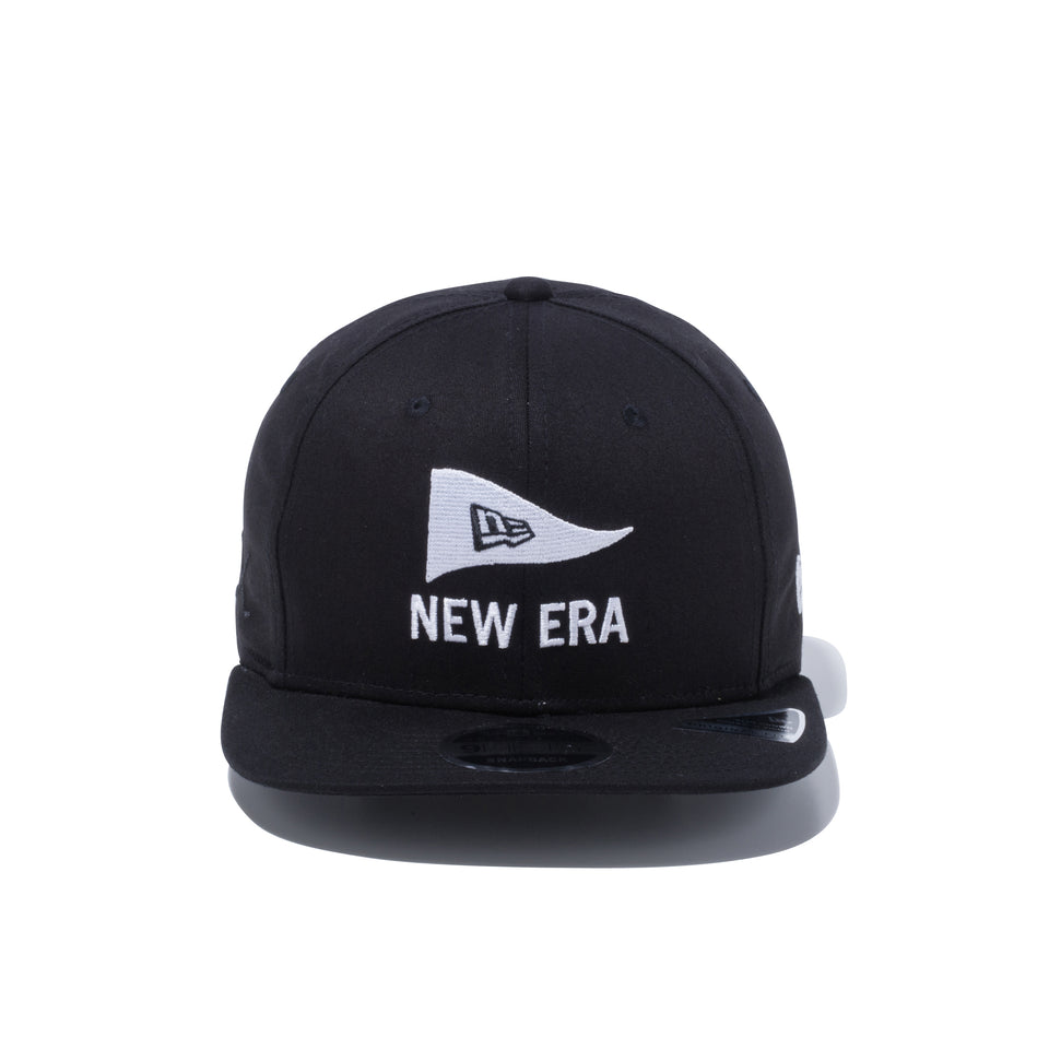 【ゴルフ】 9FIFTY Original Fit ストレッチコットン ウォッシャブル ピンフラッグ ロゴ ブラック