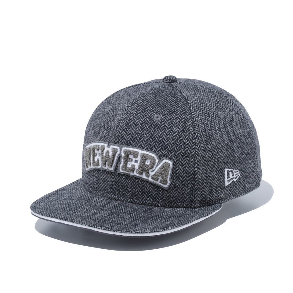 【ゴルフ】 9FIFTY Original Fit ヘリンボーン アーチロゴ グレー