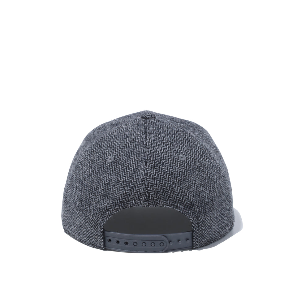 【ゴルフ】 9FIFTY Original Fit ヘリンボーン アーチロゴ グレー