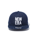 【ゴルフ】 9FIFTY Original Fit ノンウォッシュデニム スクエアロゴ ペイズリーアンダーバイザー