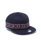 【ゴルフ】 9FIFTY ゴルフペイズリー ネイビー