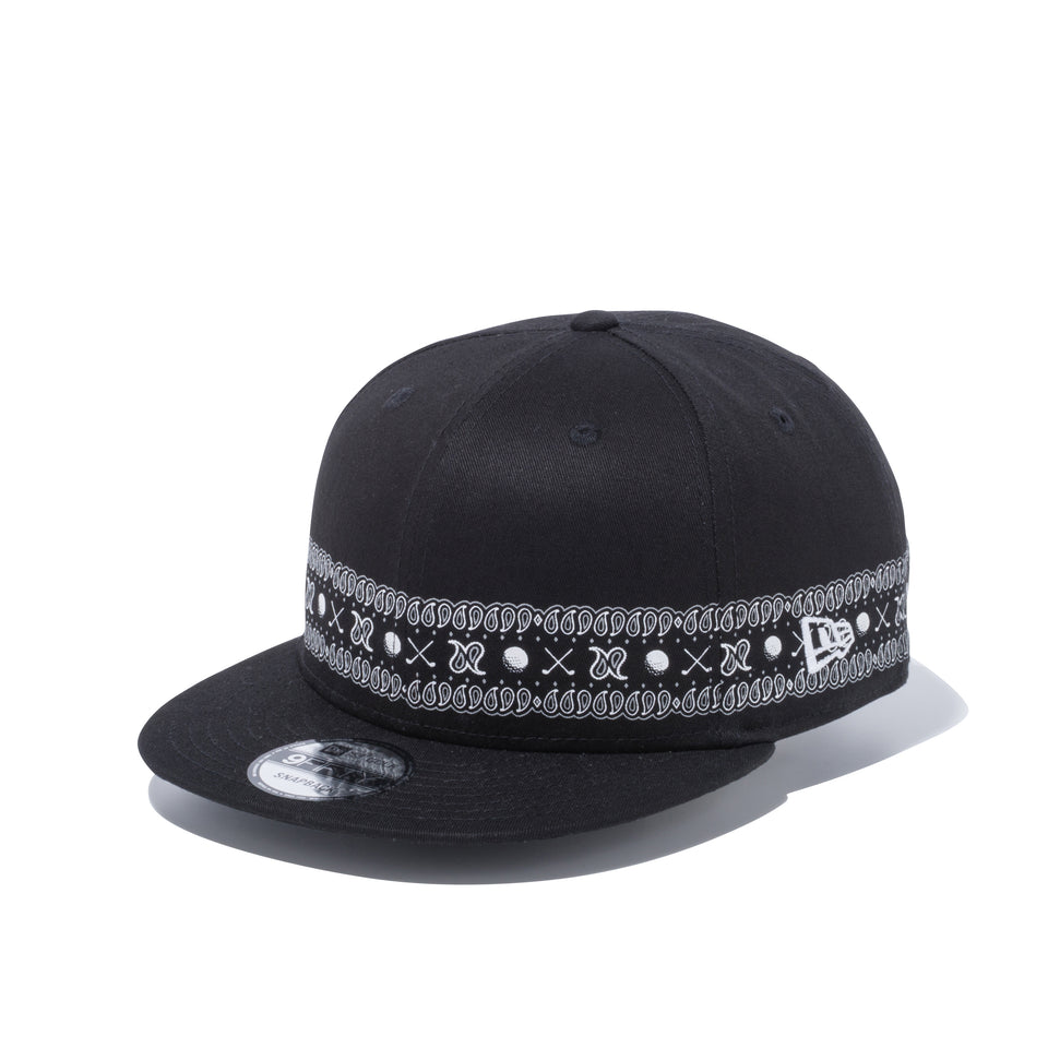 【ゴルフ】 9FIFTY ゴルフペイズリー ブラック