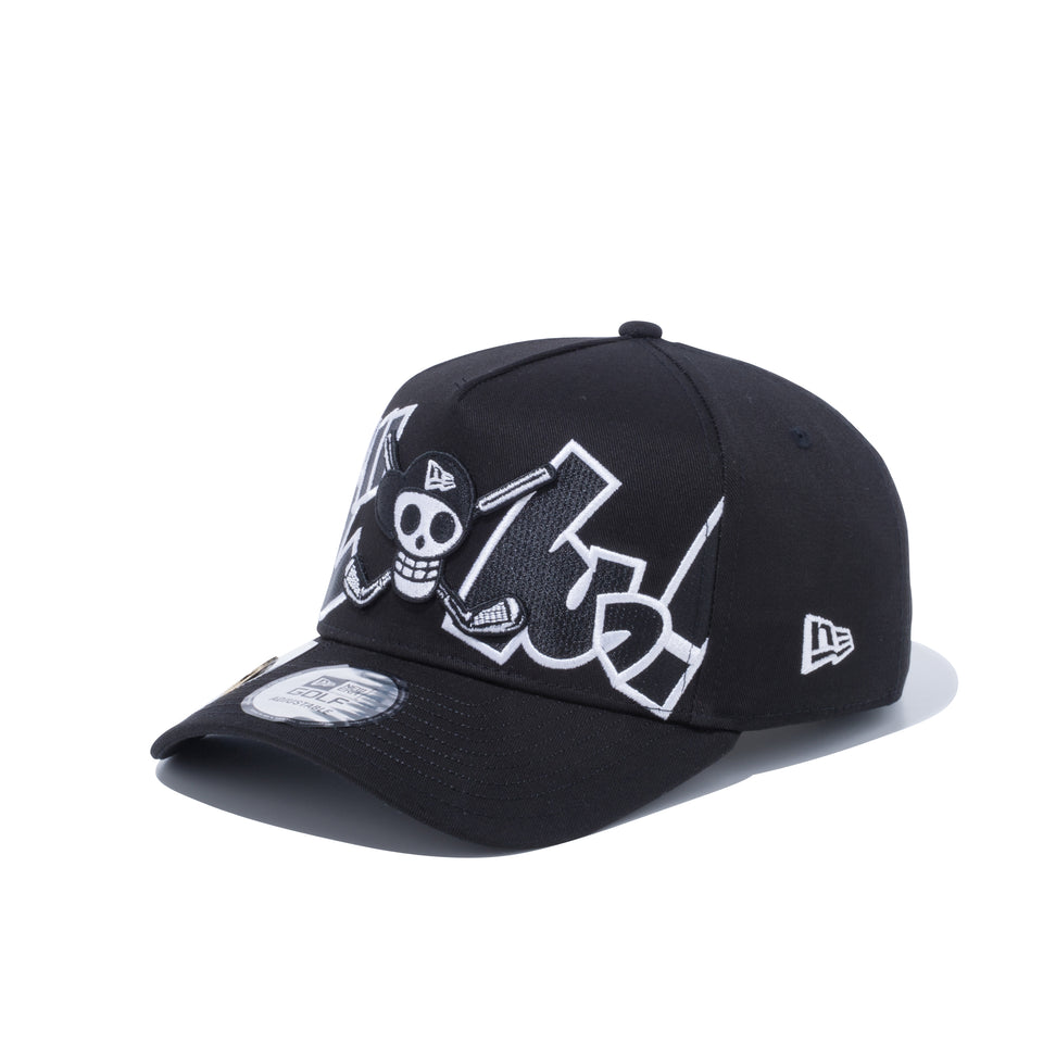 【ゴルフ】 9FORTY A-Frame On Par ONE PIECE ワンピース ドクロ 海賊旗 どんっ！ ブラック
