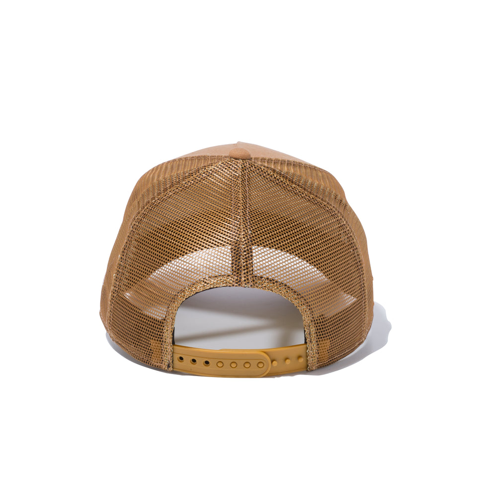 【ゴルフ】 9FORTY　A-Frame　トラッカー ダックキャンバス　NEW ERA ロゴ　タン