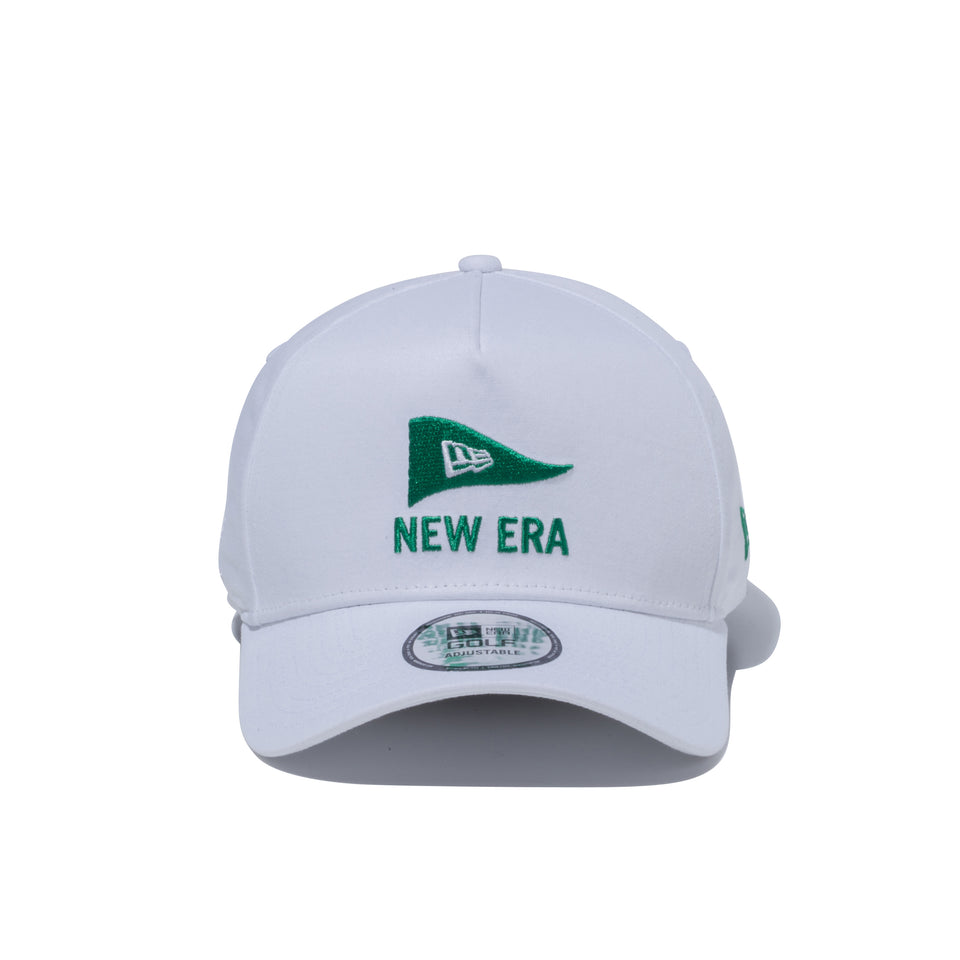 【ゴルフ】 9FORTY A-Frame ストレッチコットン ウォッシャブル ピンフラッグ ロゴ ホワイト