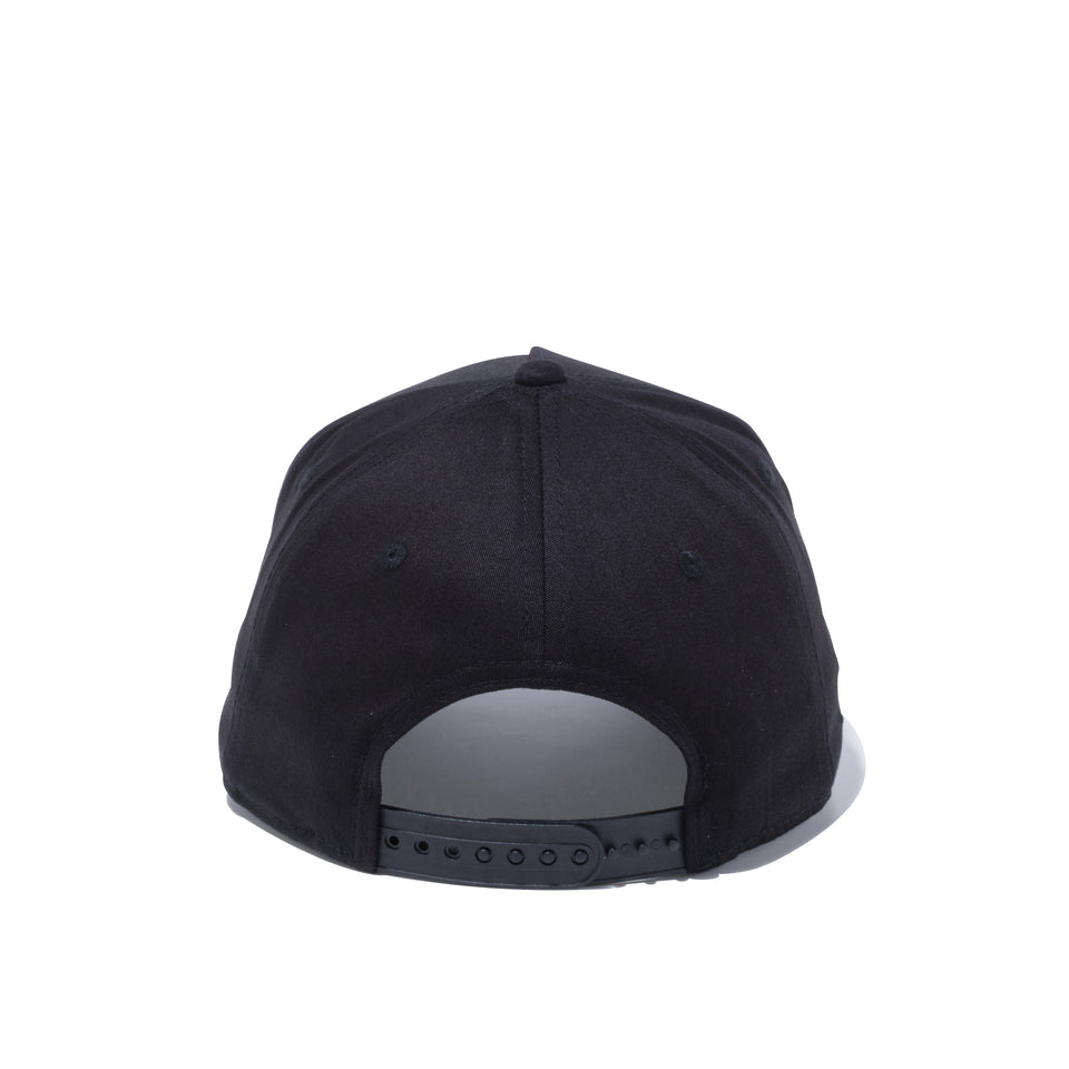 【ゴルフ】 9FORTY A-Frame ストレッチコットン ウォッシャブル ピンフラッグ ロゴ ブラック