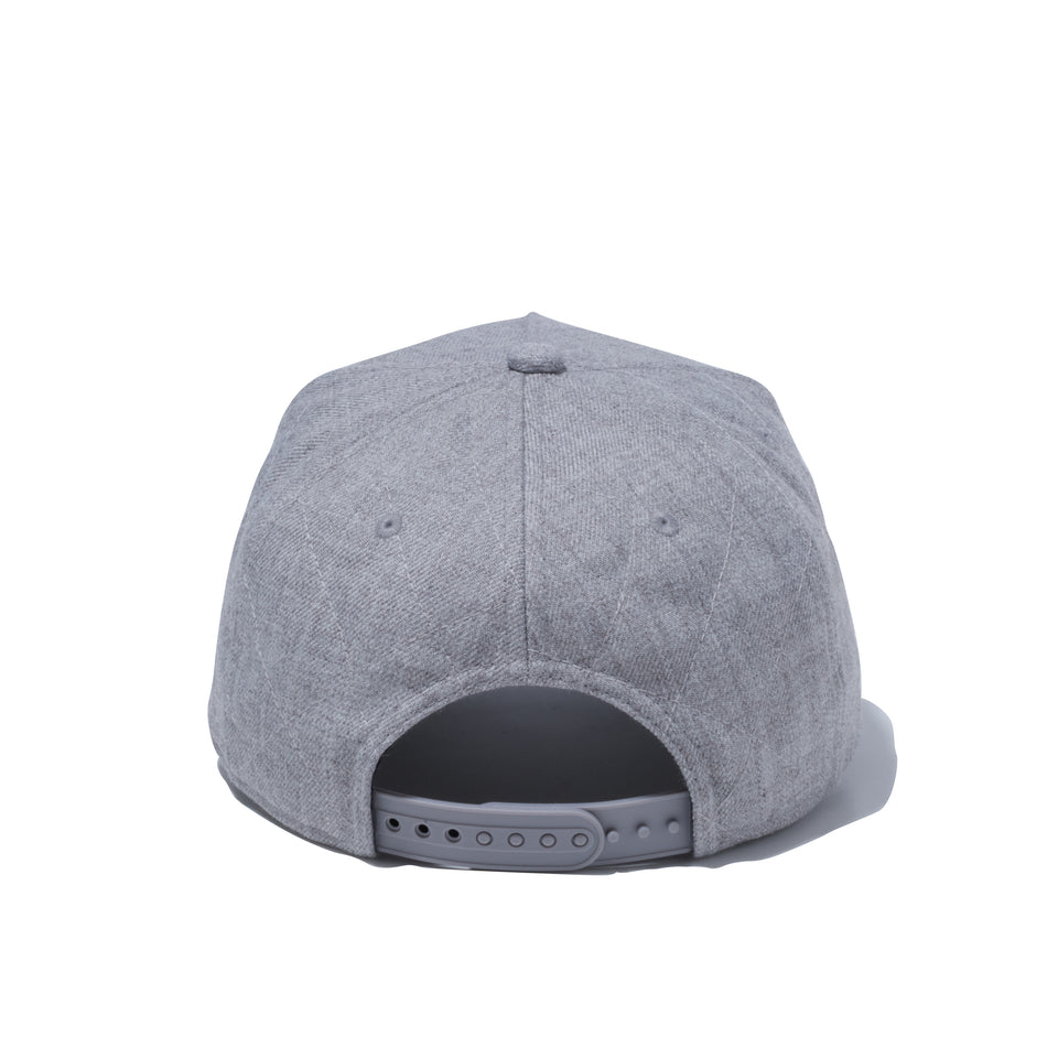 【ゴルフ】 9FORTY A-Frame キルティング New Era グレー × スノーホワイト