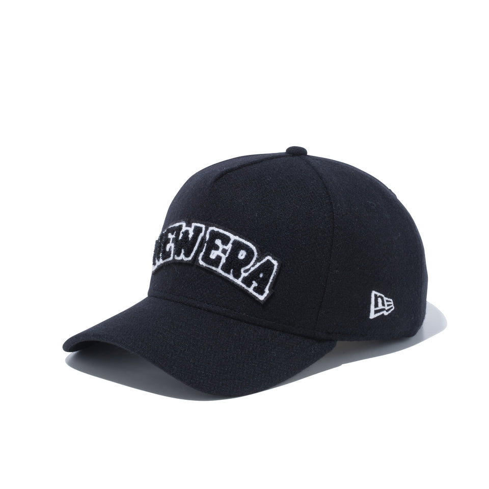 【ゴルフ】 9FORTY A-Frame ヘリンボーン アーチロゴ ブラック × スノーホワイト