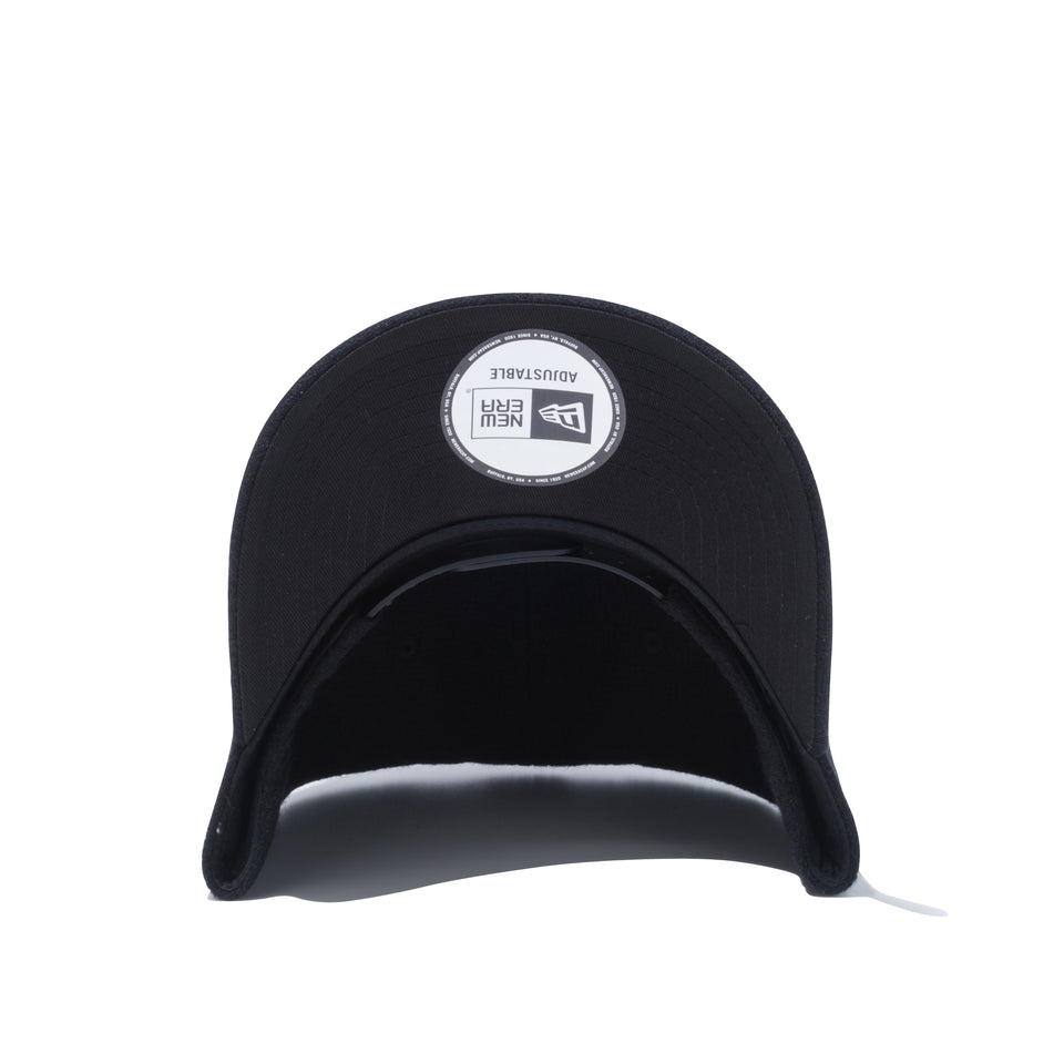 【ゴルフ】 9FORTY A-Frame ヘリンボーン アーチロゴ ブラック × スノーホワイト