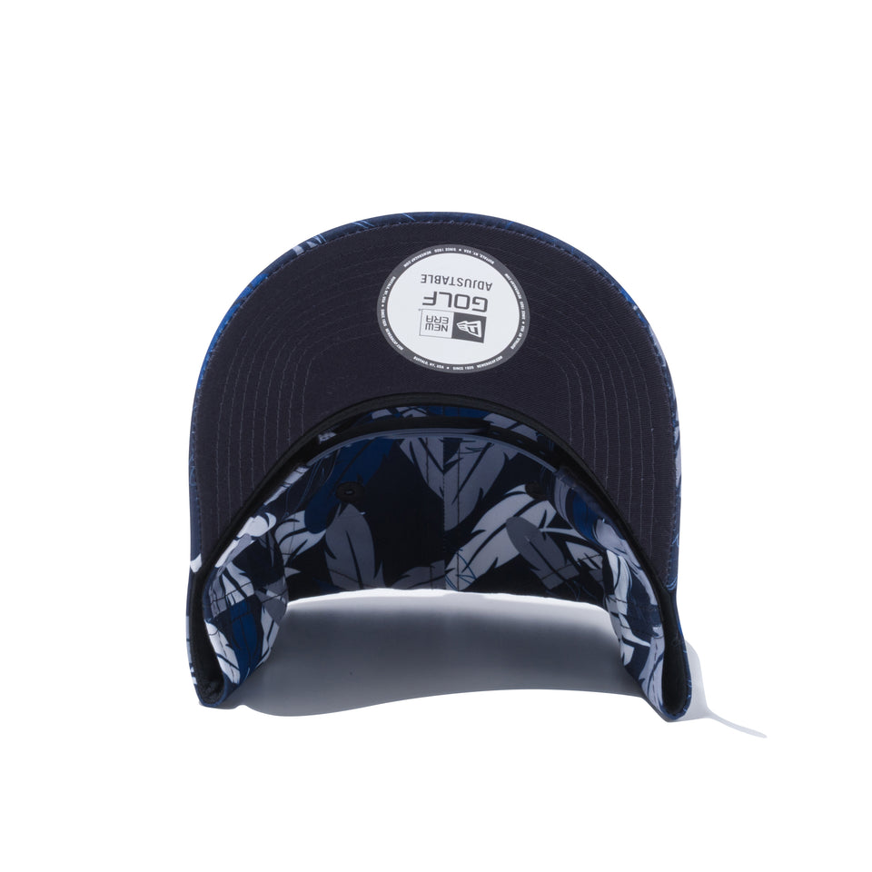 【ゴルフ】 9FORTY A-Frame フェザーカモ アーチロゴ ネイビーフェザーカモプリント