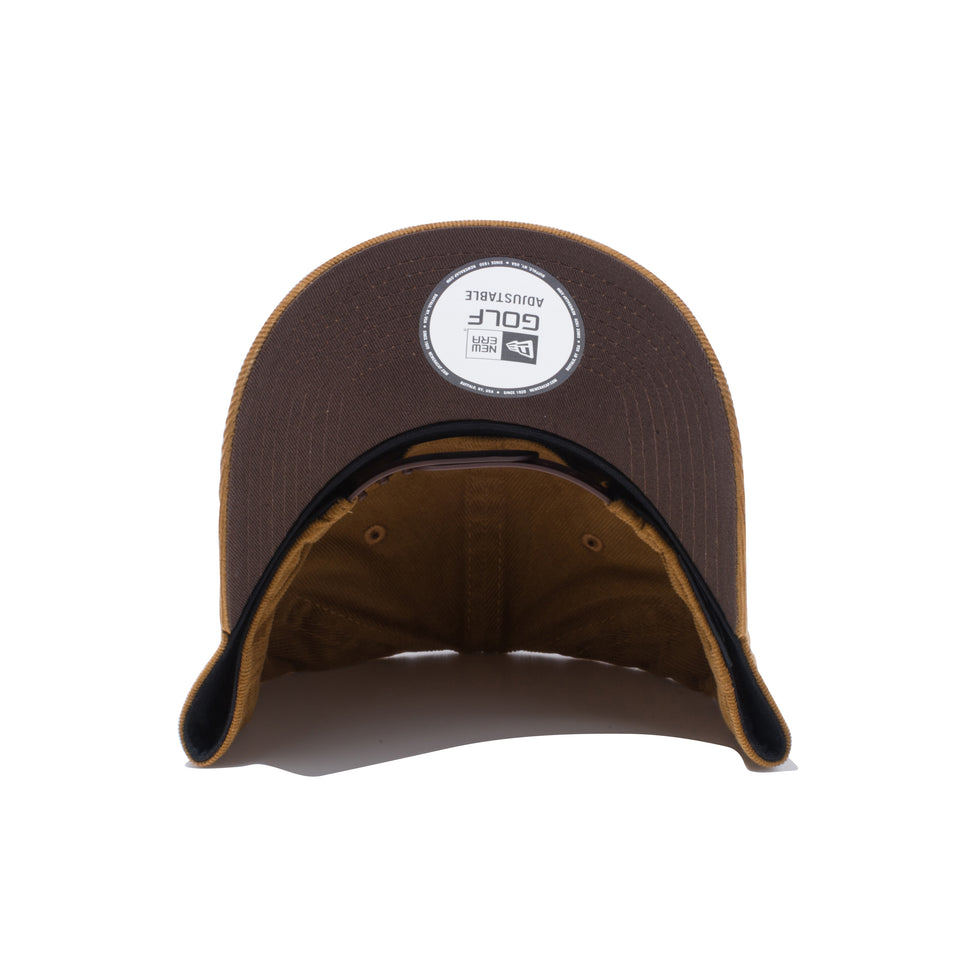 【ゴルフ】 9FORTY A-Frame コーデュロイ アーチロゴ ブラウン