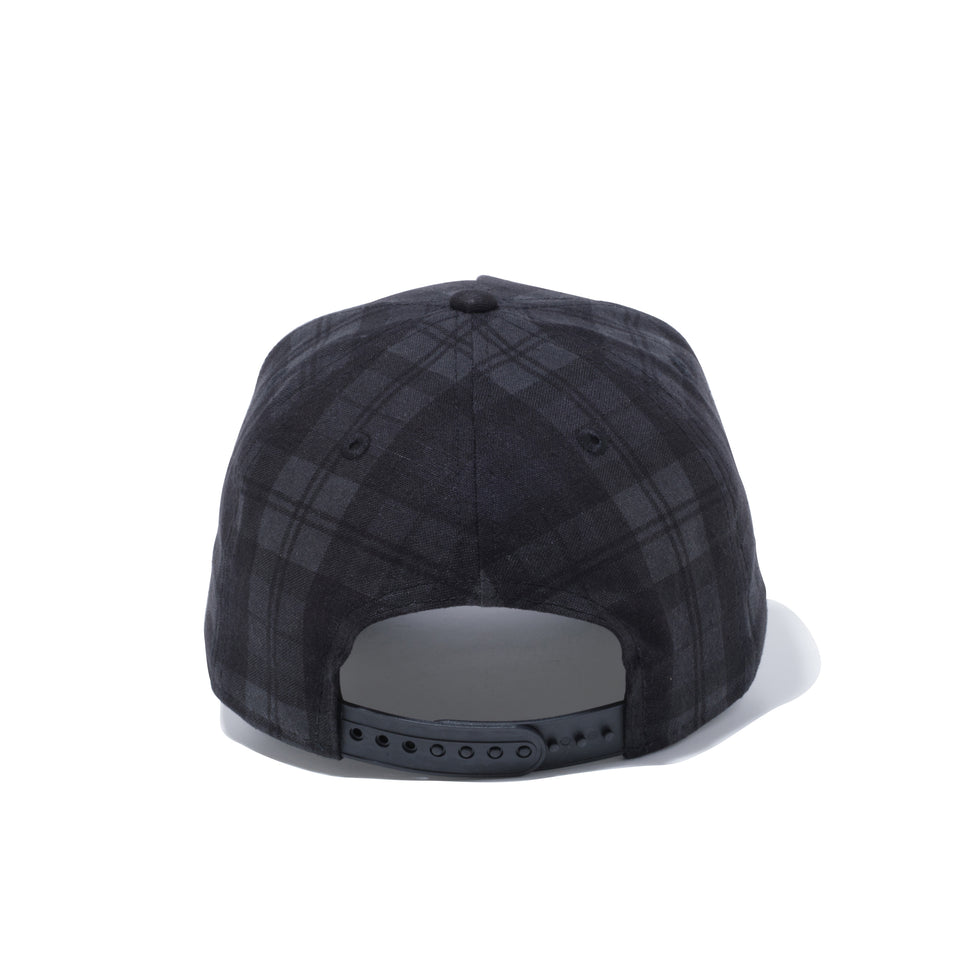 【ゴルフ】 9FORTY A-Frame On Par ブラックウォッチ New Era ブラック × スノーホワイト