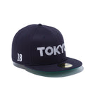 【ゴルフ】 59FIFTY TOKYO　ロゴ　18　ネイビー　グリーンアンダーバイザー