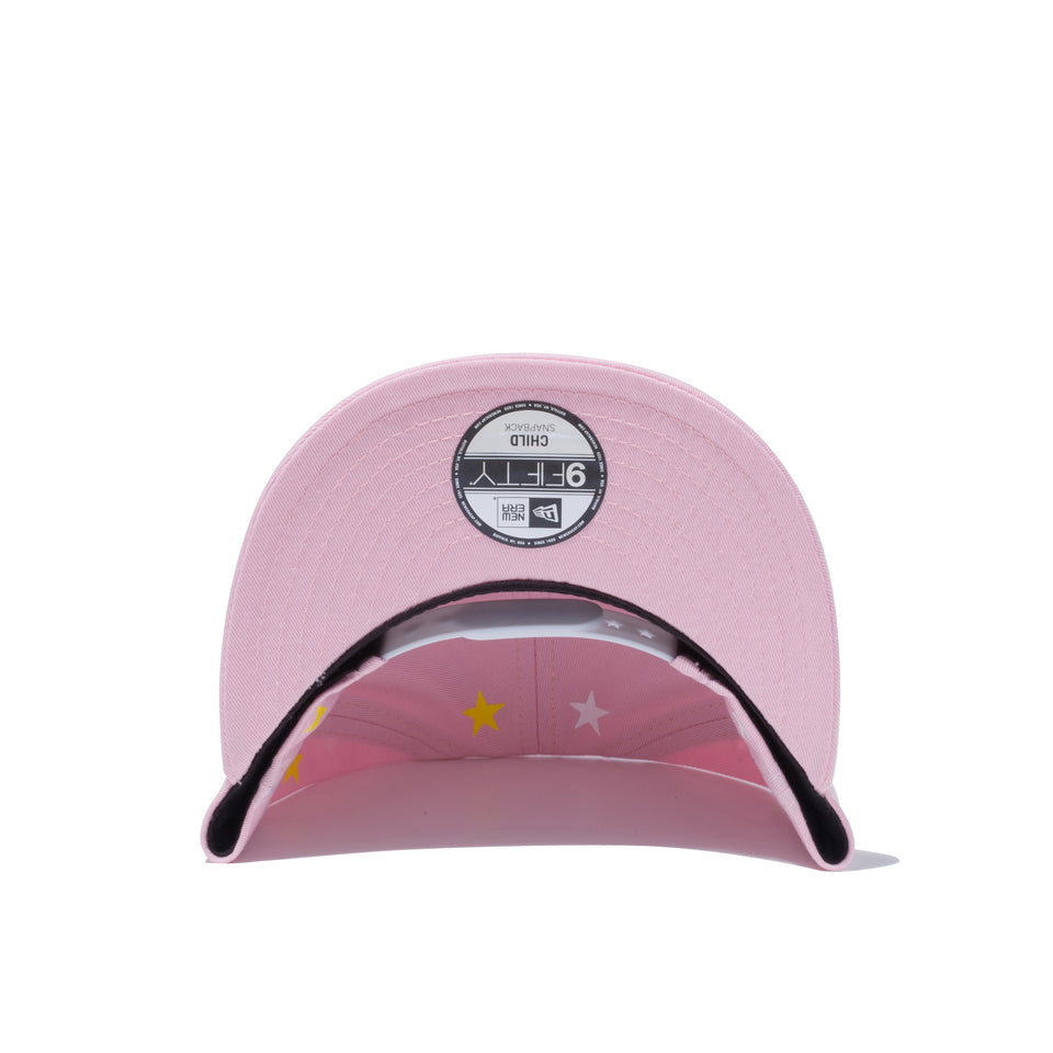 Child 9FIFTY スターズ ニューヨーク・ヤンキース ピンク
