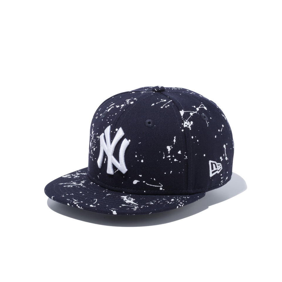 Child 9FIFTY ニューヨーク・ヤンキース スプラッシュペイント ネイビー