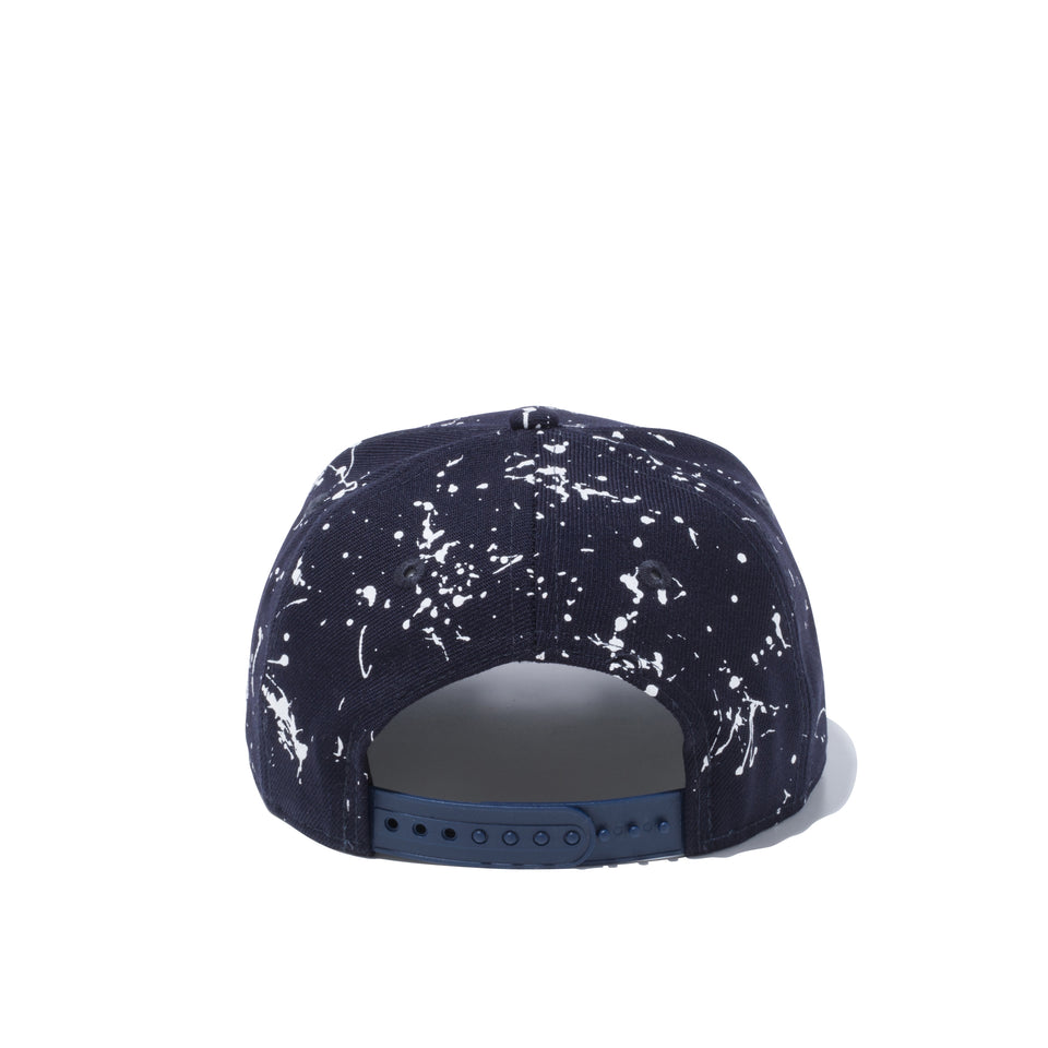 Child 9FIFTY ニューヨーク・ヤンキース スプラッシュペイント ネイビー