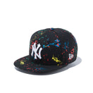 Child 9FIFTY ニューヨーク・ヤンキース スプラッシュペイント ブラック