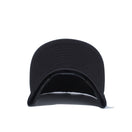 Child 9FIFTY エッセンシャル NEW ERA ブラック × メタリックシルバー