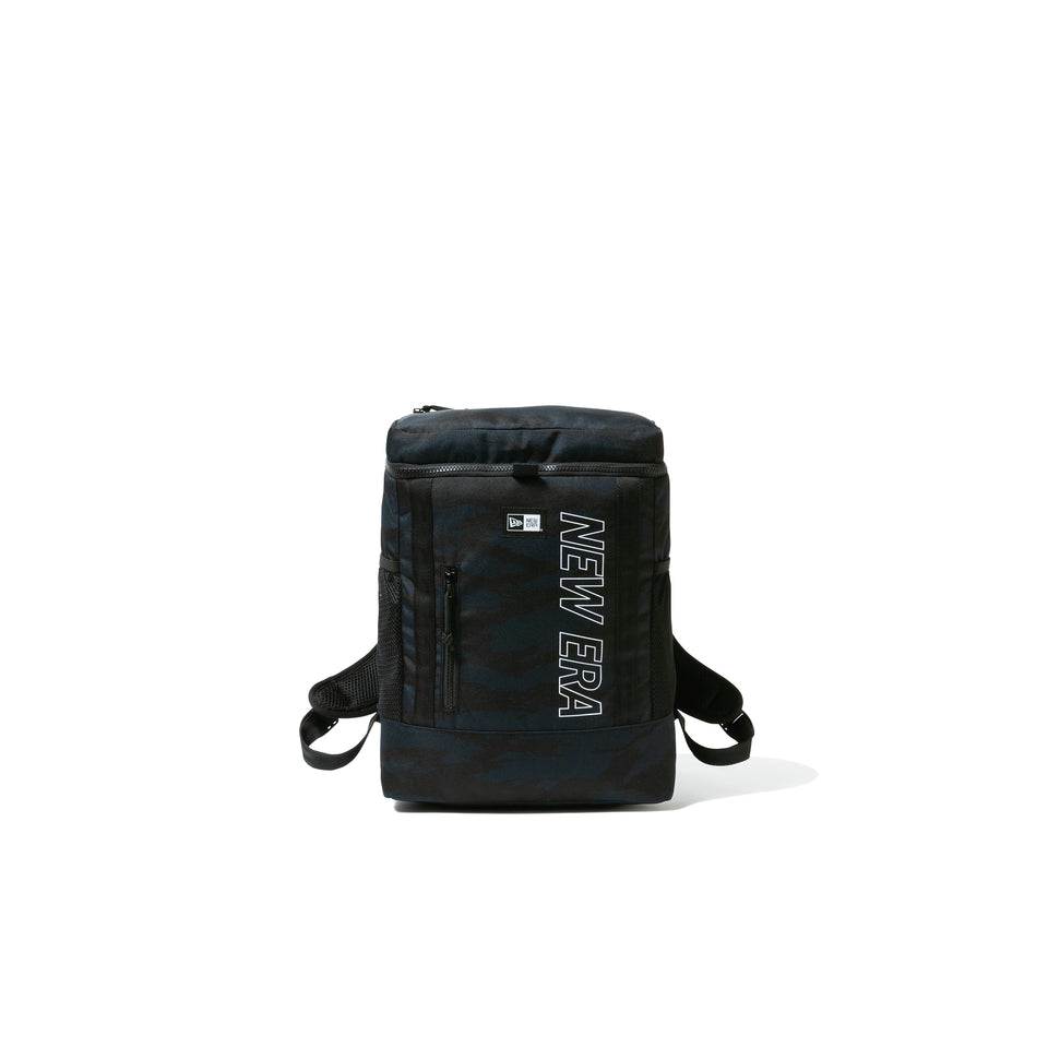 Youth ボックスパック 15L プリントロゴ タイガーストライプカモネイビー / ブラック