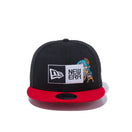 9FIFTY ONE PIECE ワンピース ボックスロゴ トニートニー・チョッパー ブラック / スカーレット