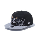 9FIFTY ONE PIECE ワンピース ドクロ 海賊旗 ドン！！ ブラック / グレーバイザー