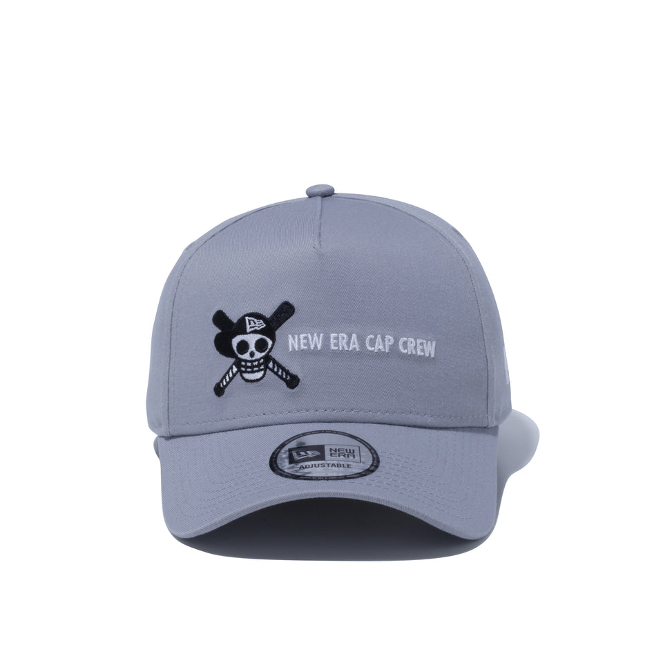 9FORTY A-Frame ONE PIECE ワンピース NEW ERA CAP CREW ドクロ 海賊旗 グレー