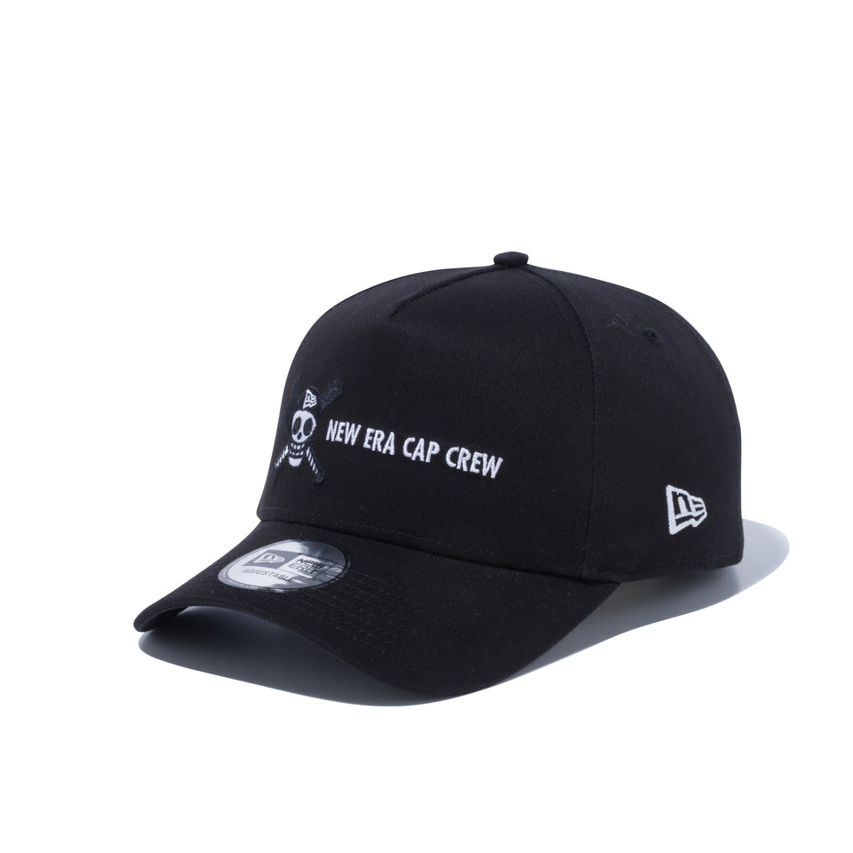 9FORTY A-Frame ONE PIECE ワンピース NEW ERA CAP CREW ドクロ 海賊旗 ブラック