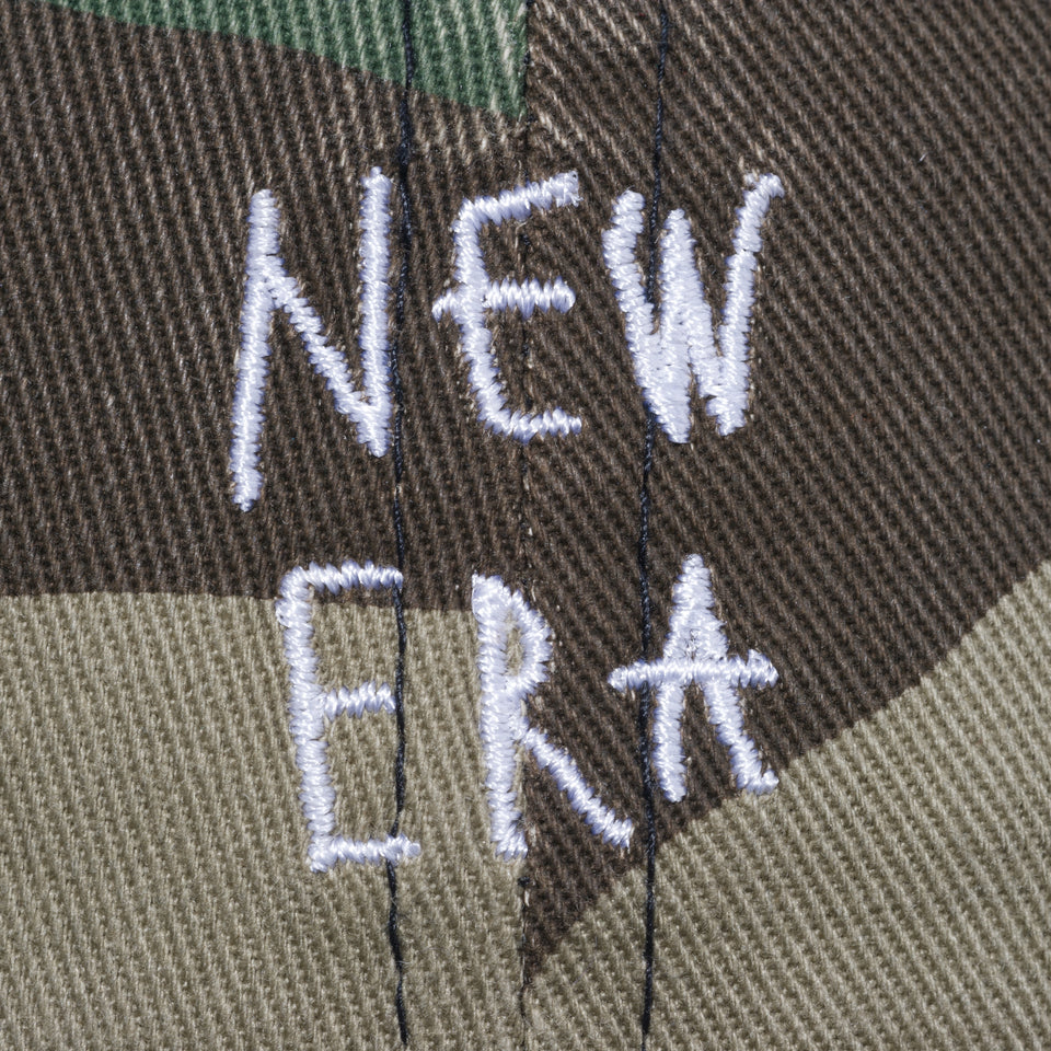 9TWENTY Small イージースナップ AI TAKAHASHI 高橋愛 NEW ERA 苺 ロゴ ウッドランドカモ