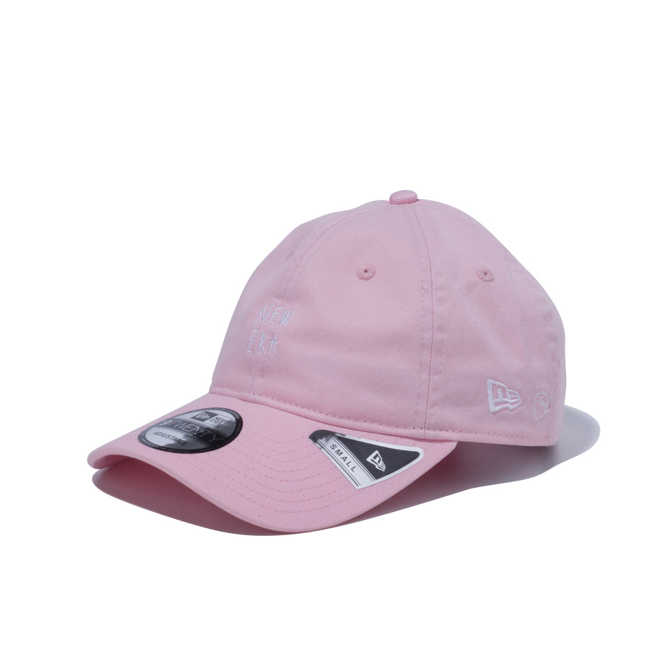 9TWENTY Small イージースナップ AI TAKAHASHI 高橋愛 NEW ERA 苺 ロゴ ピンク