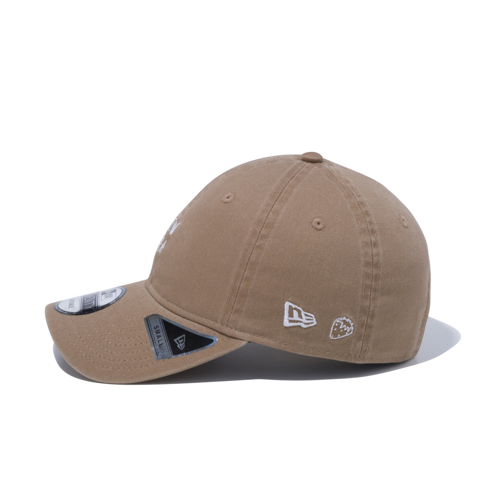 9TWENTY Small イージースナップ AI TAKAHASHI 高橋愛 NEW ERA 苺 ロゴ カーキ