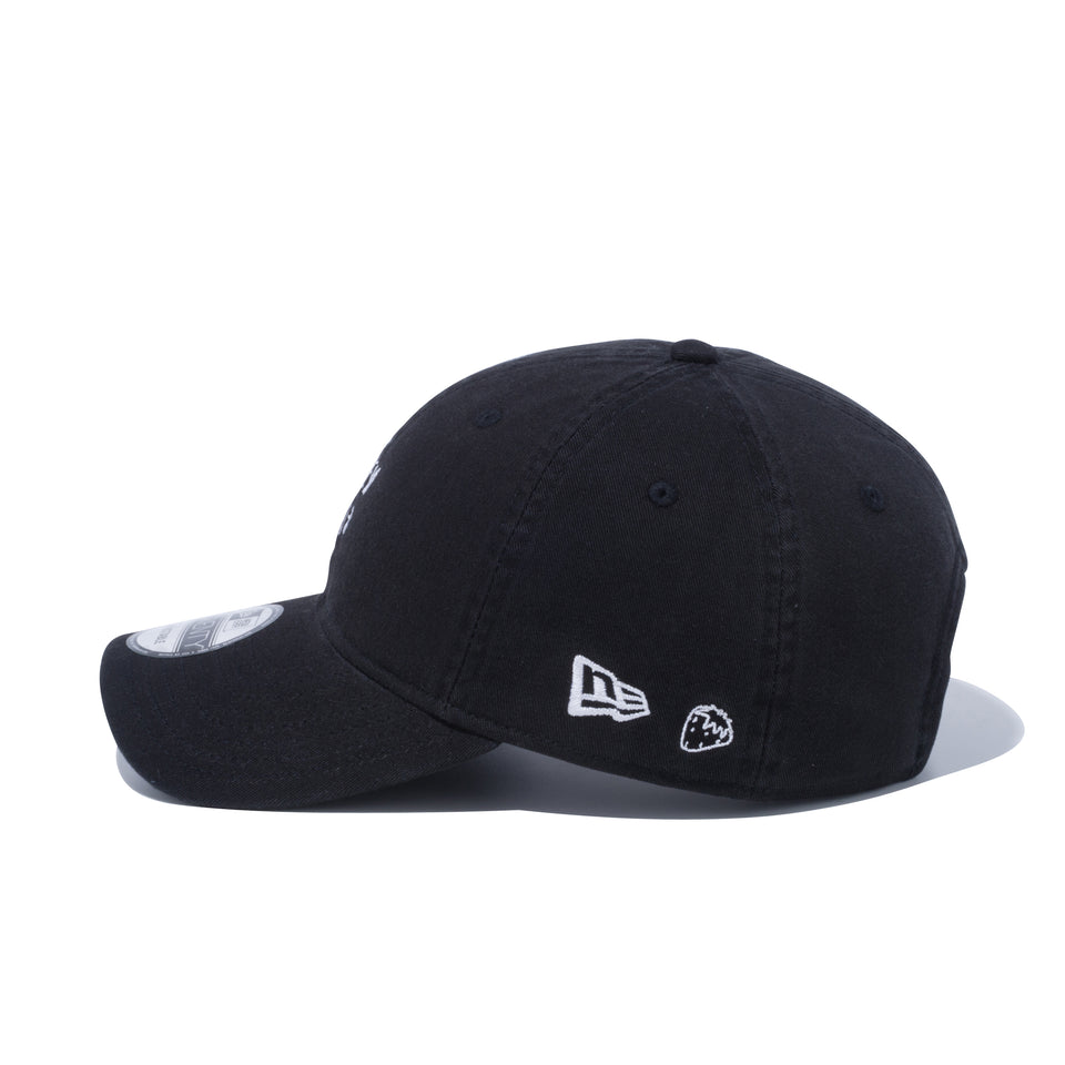 9TWENTY イージースナップ AI TAKAHASHI 高橋愛 NEW ERA 苺 ロゴ ブラック