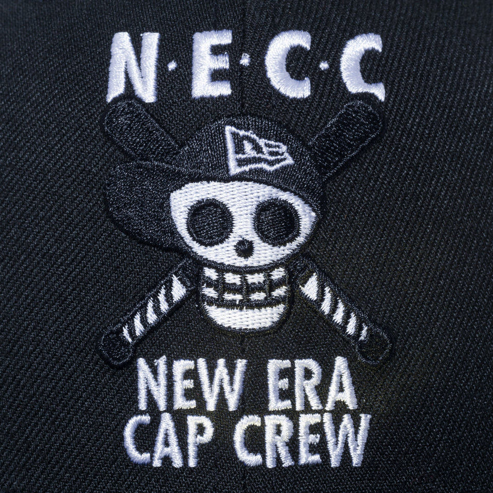 59FIFTY ONE PIECE ワンピース NEW ERA CAP CREW ドクロ 海賊旗 ネイビー